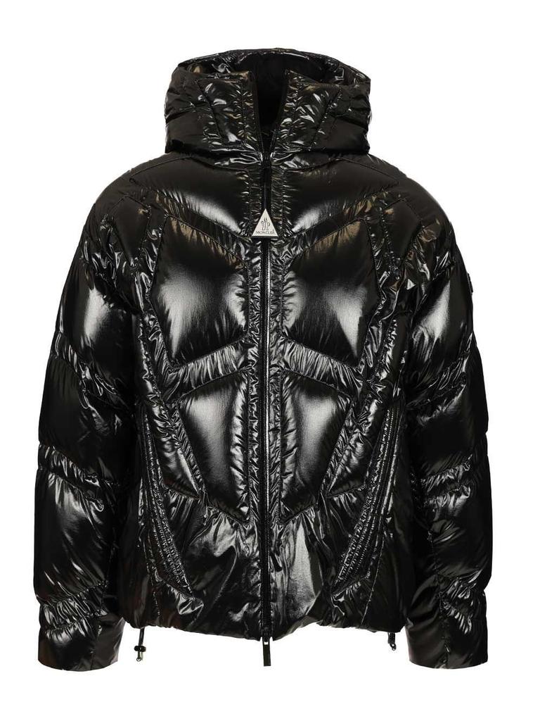 ジャケット・アウター MONCLER Logo Patch Hooded Nylon Jacket Moncler Logo Patch Hooded Jacket – On Sale Now with Up to 33