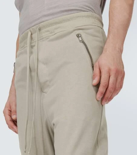Rick Owens Cotton jersey sweatpants 5