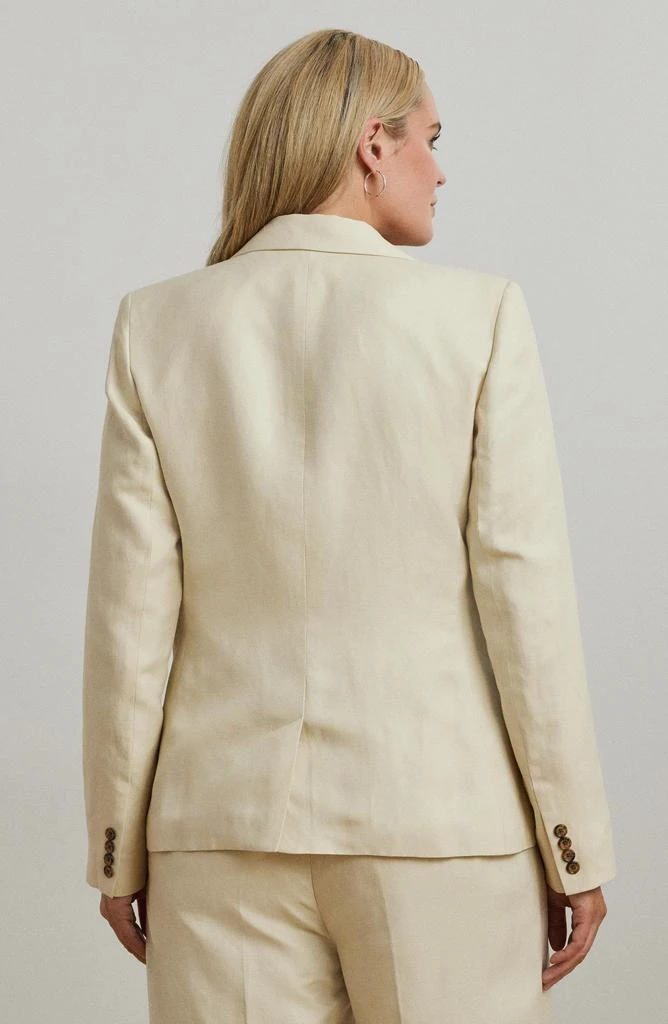 Ralph Lauren Linen Blend Twill Blazer 6