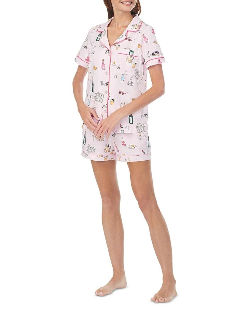 BedHead Pajamas Let's Do Brunch Short Pajama Set 6
