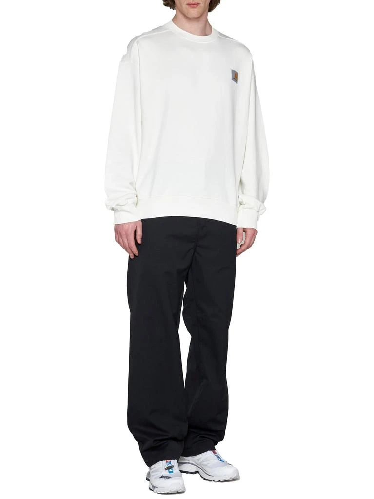 Carhartt WIP Carhartt WIP Nelson Logo-Patch Crewneck Sweatshirt 4