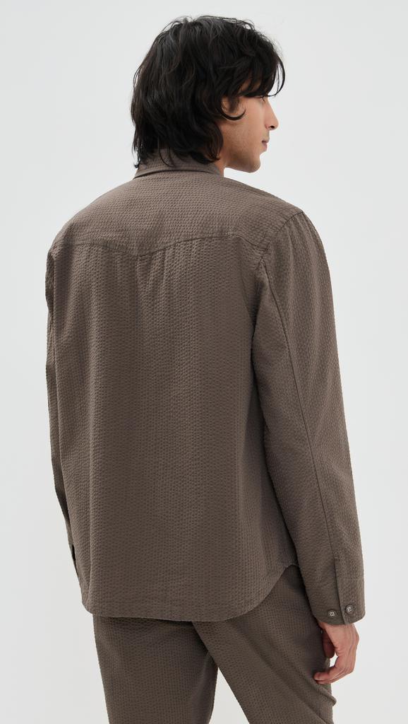 Officine Générale Malo Seersucker Jacket