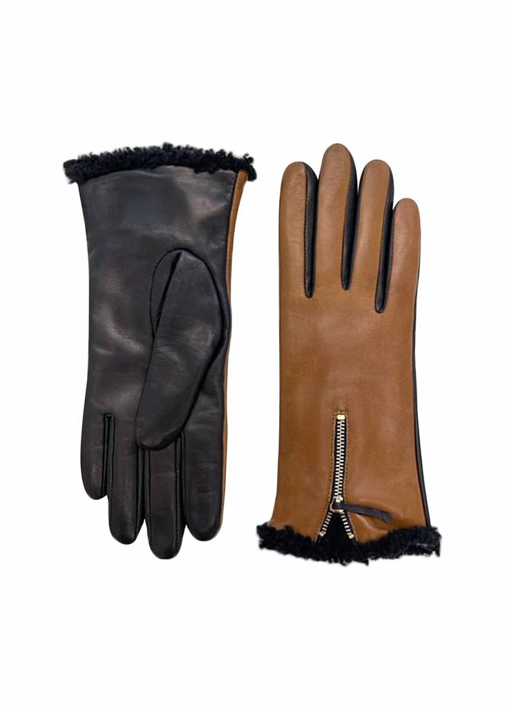Carolina Amato Carolina Amato - Shearling W/ Touch Tech Gloves - Large