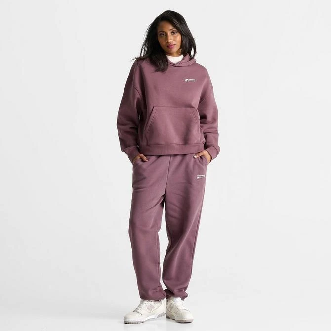 New Balance Women's New Balance Linear Heritage Fleece Jogger Pants 3