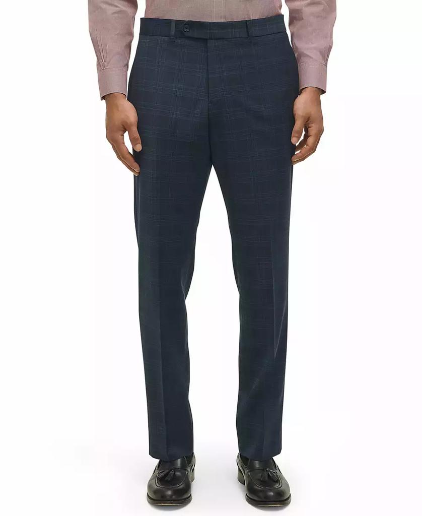 Brooks Brothers Men's Classic-Fit Stretch Wool Blend Suit Pant