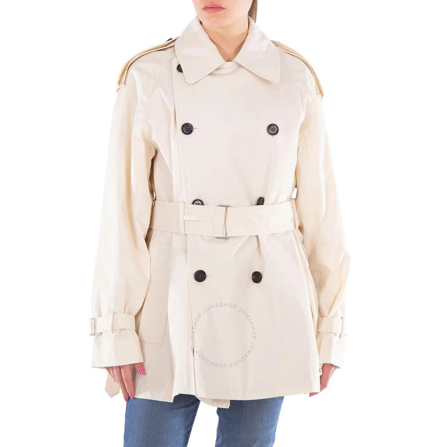 Burberry Short Belted Trench Coat 1
