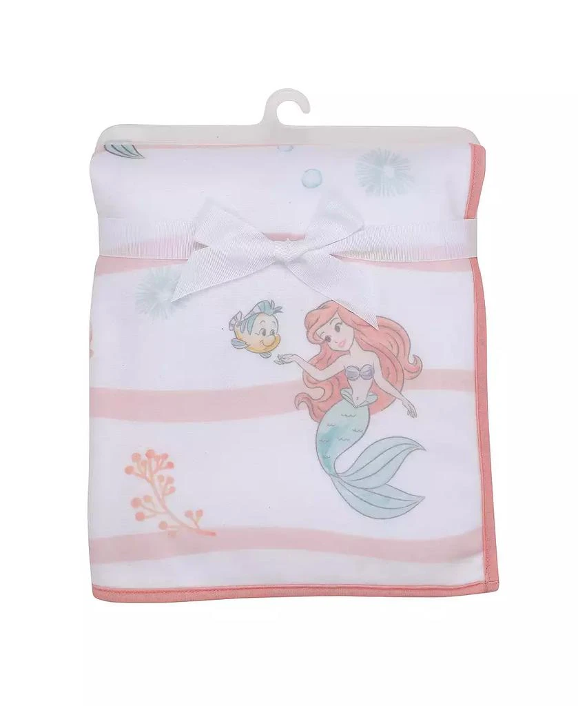Bedtime Originals Disney Baby The Little Mermaid White Baby Blanket - Ariel 6