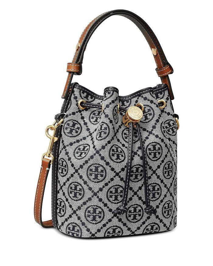 Tory Burch T Monogram Mini Bucket Bag 4
