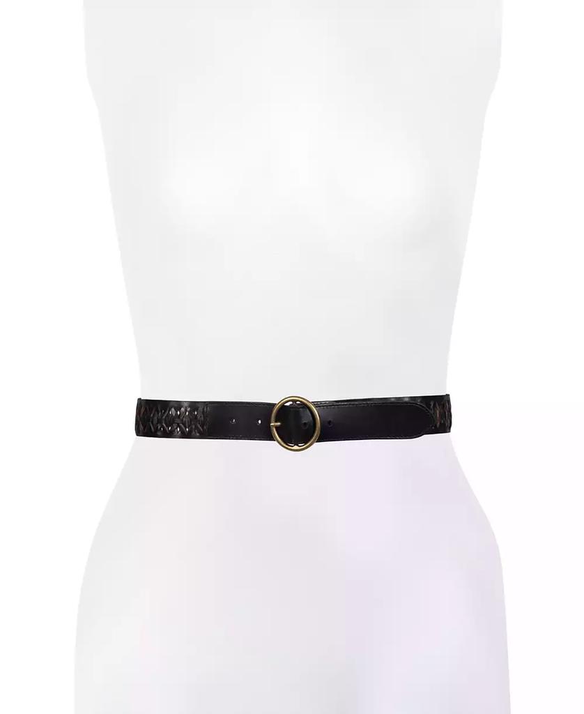 Frye Women's Woven Leather Belt