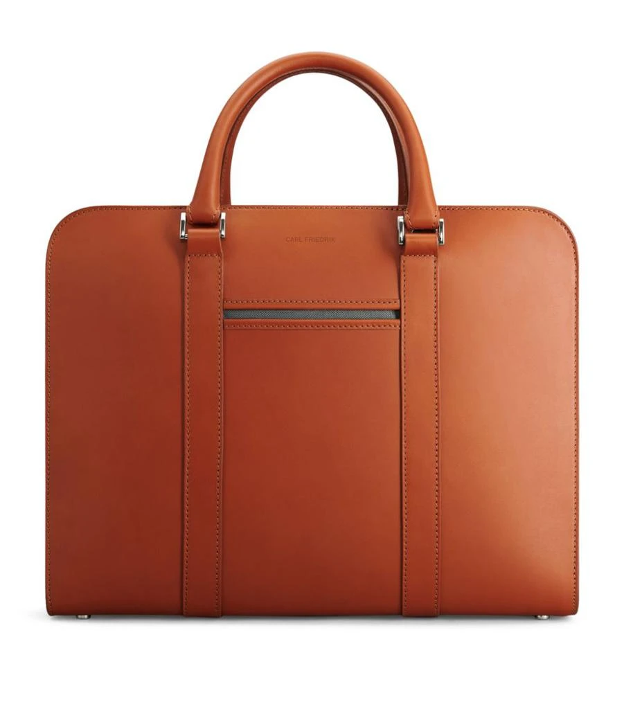 Carl Friedrik Leather Palissy Double Briefcase 1