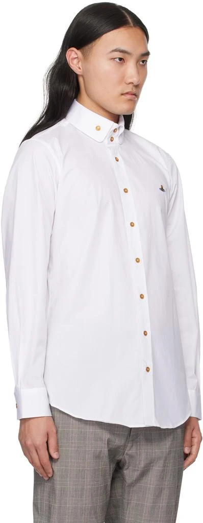 Vivienne Westwood White 2 Button Krall Shirt 2
