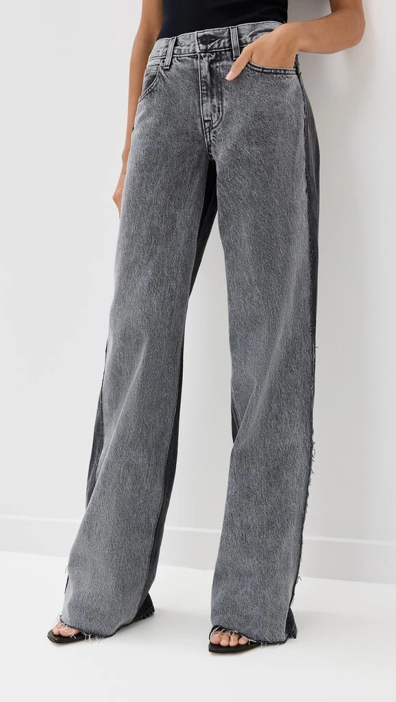 SLVRLAKE Re-Work Mica Paneled Jeans 1