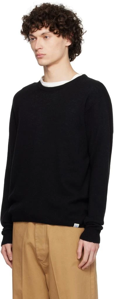 Merz b. Schwanen Black SKCN02 Knitted Longsleeve Sweater 4