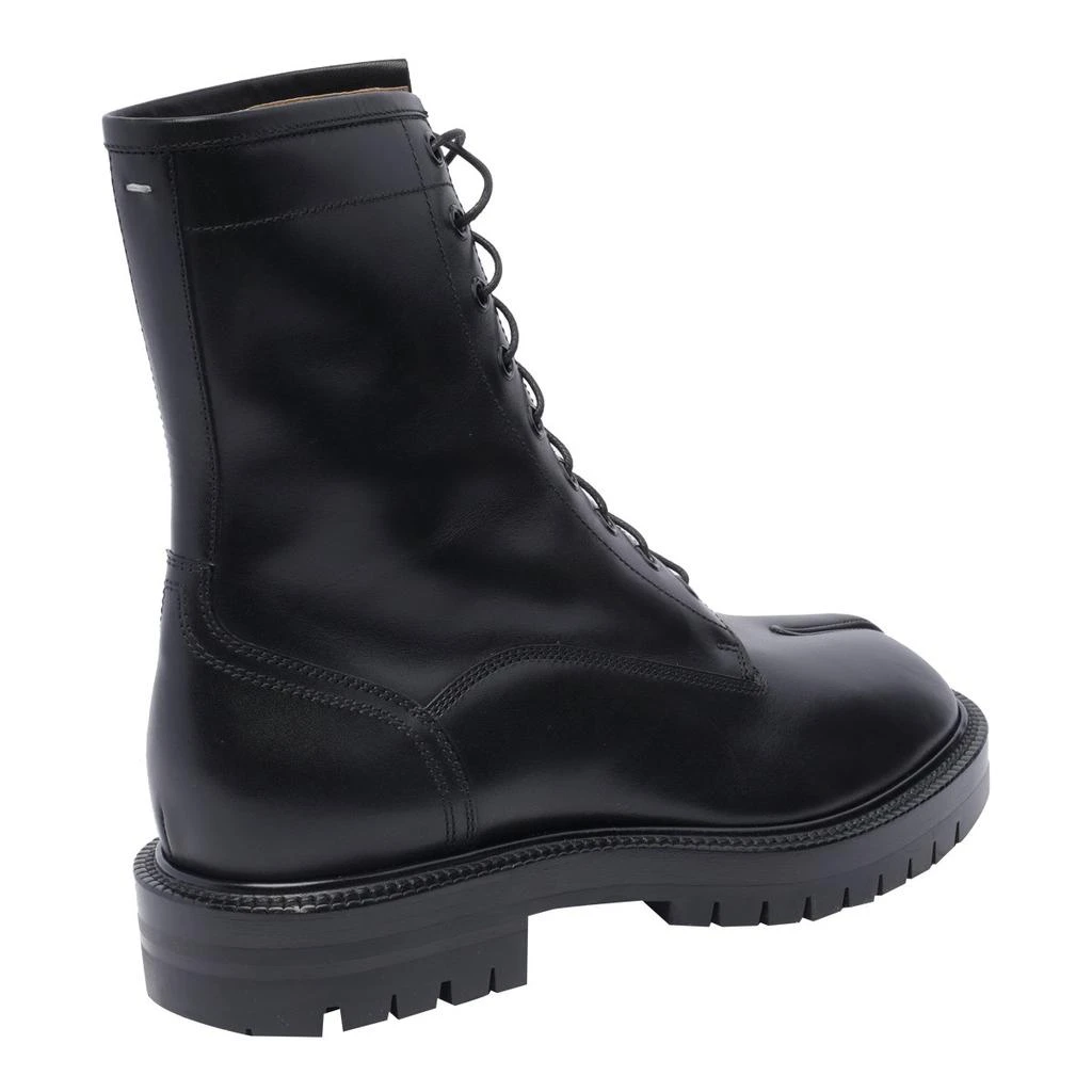 MAISON MARGIELA Maison Margiela Tabi Toe Lace-Up Ankle Boots 2