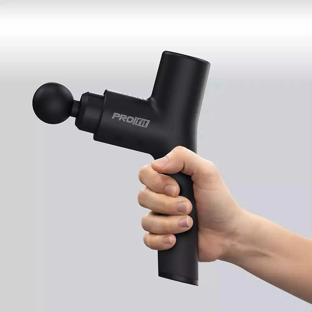 Tzumi PROfit Percussion Muscle Massage Gun, Rechargeable Deep Tissue Full-Body Massager with Multiple Attachments 8
