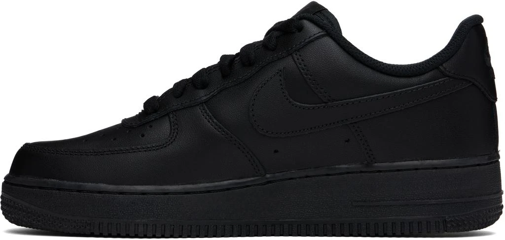 NIKE Black Air Force 1 '07 Sneakers 3