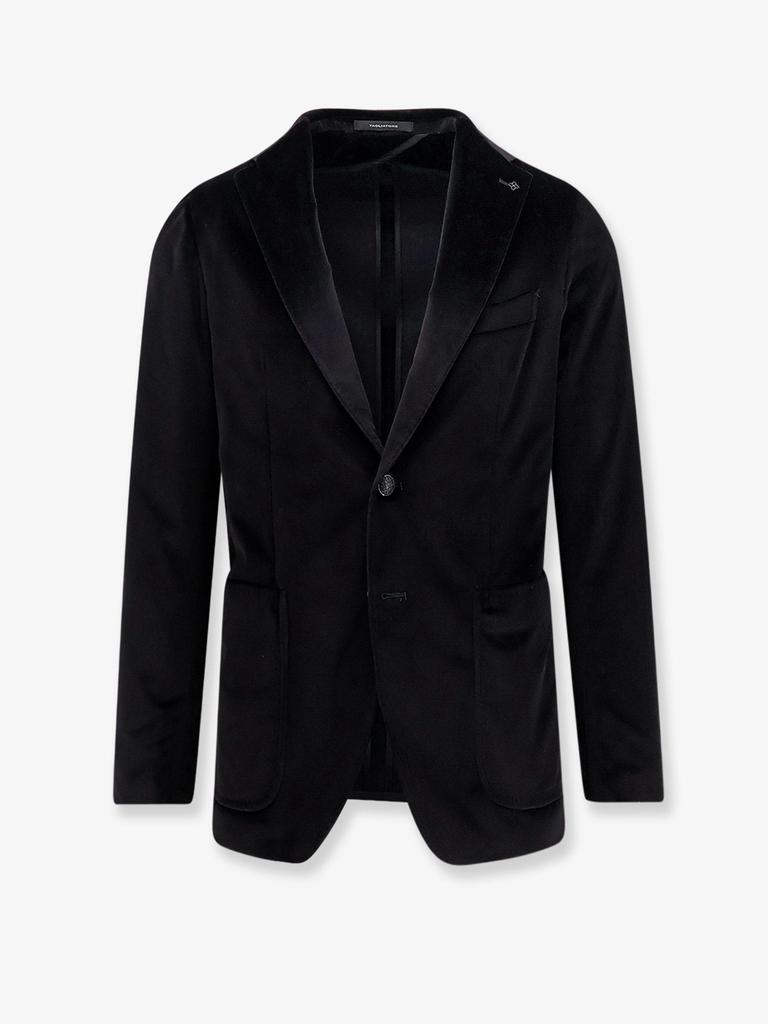 TAGLIATORE Single-breasted velvet blazer