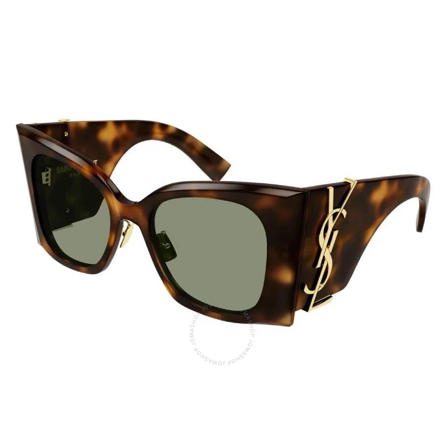 Yves Saint Laurent Green Butterfly Ladies Sunglasses SL M119/F BLAZE 002 53 2