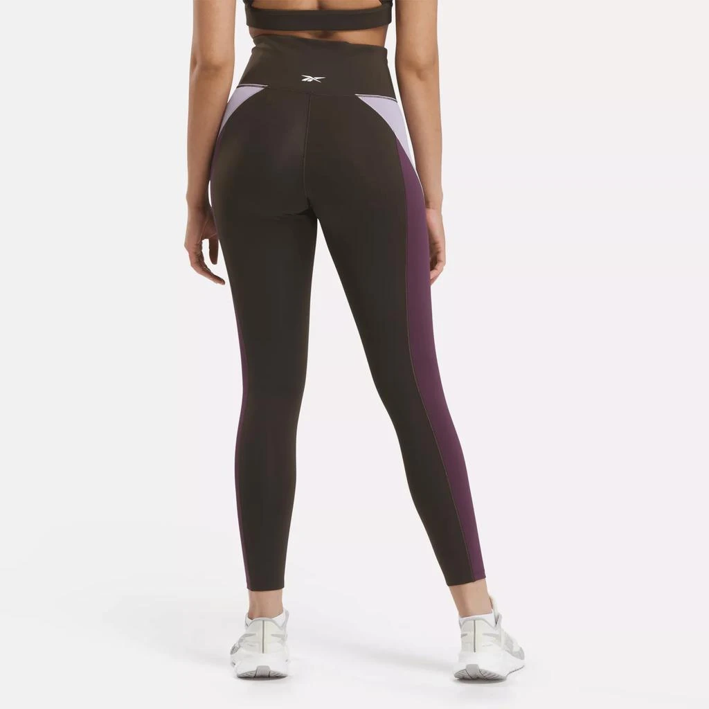 Reebok Women's Lux High-Rise Colorblock Leggings 3