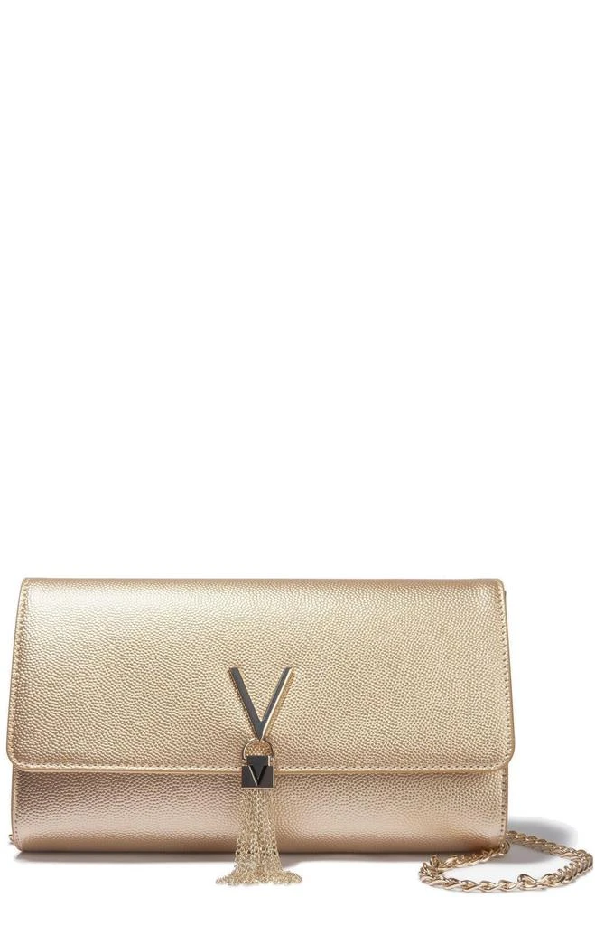 Valentino Valentino Kids Logo Plaque Fringed Crossbody Bag 1