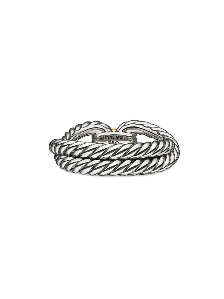 David Yurman Cable Loop Band Ring in Sterling Silver 6