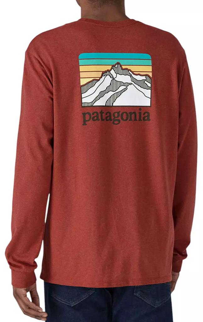 Patagonia Patagonia Men's Line Logo Ridge Responsbilit-Tee Long Sleeve T-Shirt