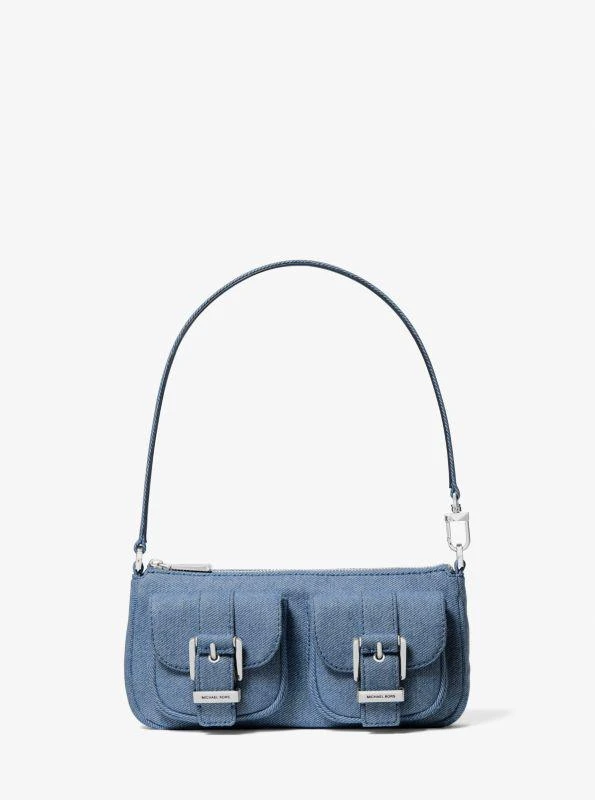 Zoe Small Denim Pochette undefined
