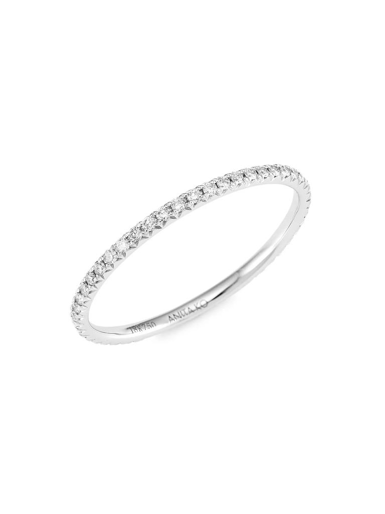 Anita Ko Eternity 18K White Gold & Diamond Band