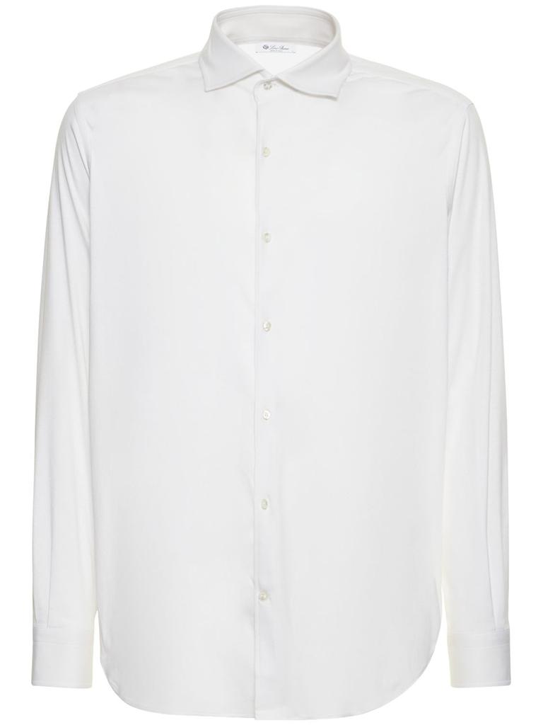 LORO PIANA Andrew Ml Cotton Jersey Shirt