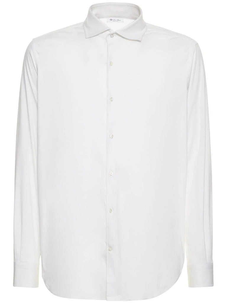 LORO PIANA Andrew Ml Cotton Jersey Shirt 1