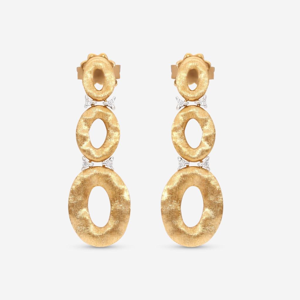Nanis Nanis 18K Yellow Gold Diamond Earrings OS5-578