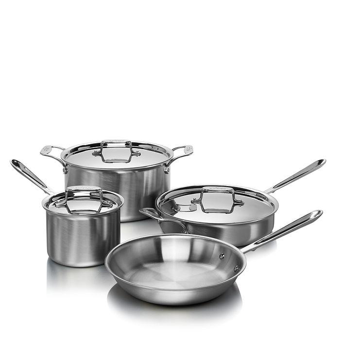 All-Clad d5 Stainless Brushed 7-Piece Cookware Set - Exclusive