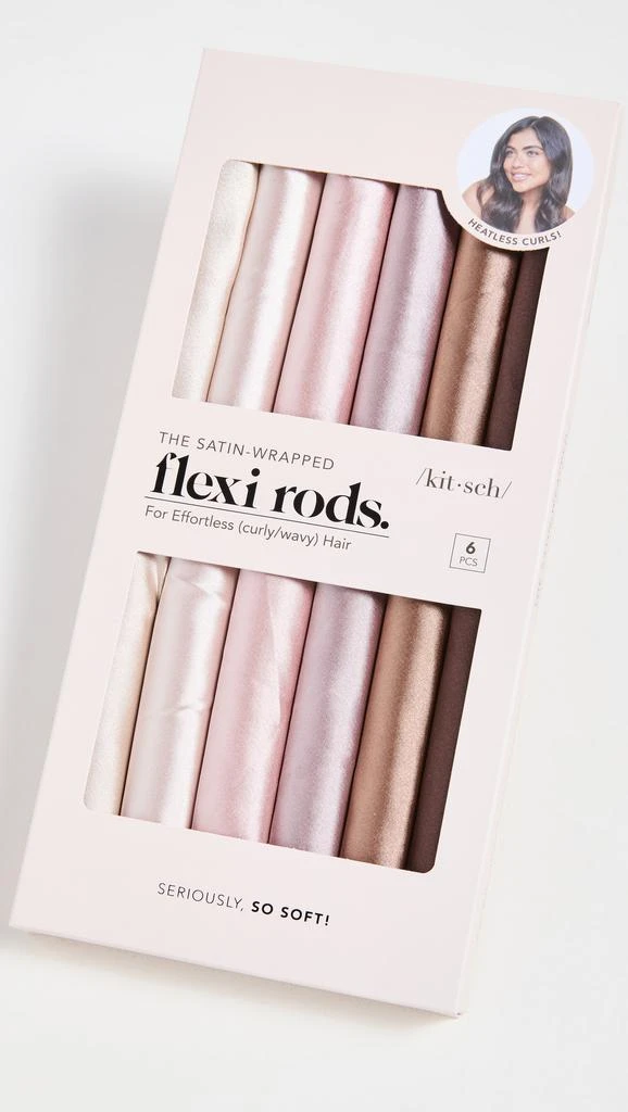 Kitsch The Satin Flexi Rods 6pc Set 1