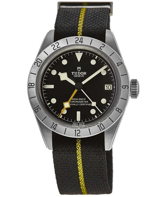 Tudor Tudor Black Bay Pro Automatic Black Dial Fabric Strap Men's Watch M79470-0002 1