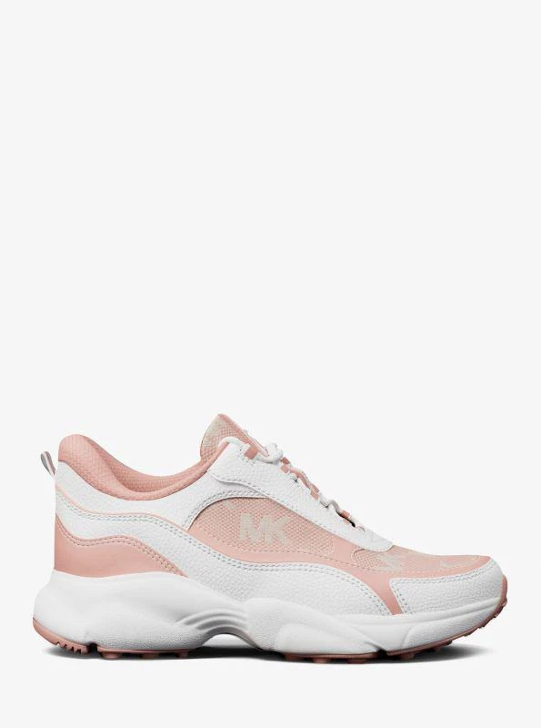 Michael Kors Katrina Mixed-Media Trainer 2