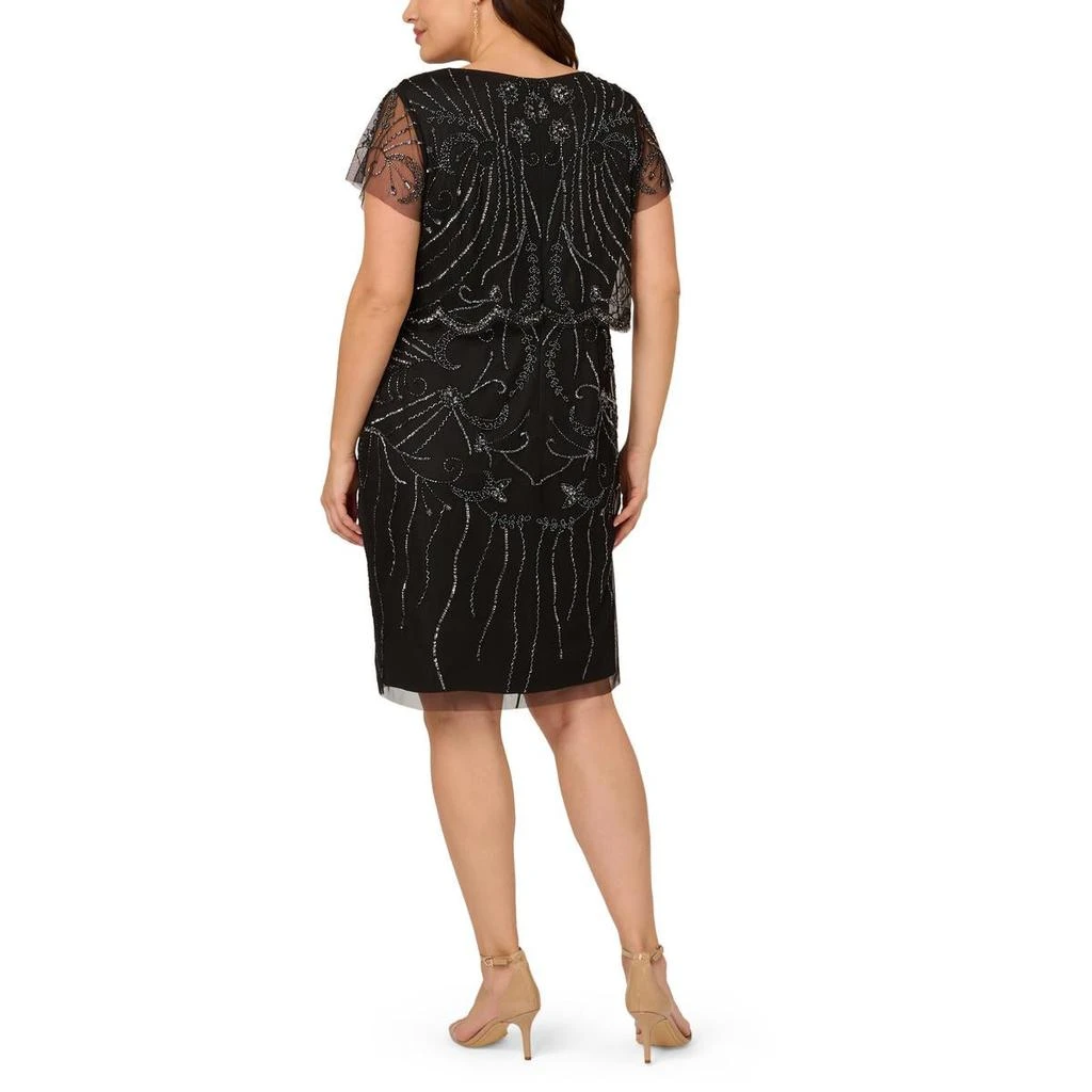 beaded knee length dresses J'Adore Dresses J22064 main image 1