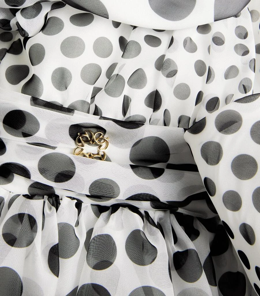 ELIE SAAB JUNIOR Crepe Polka Dot Dress (4-16 Years) 3