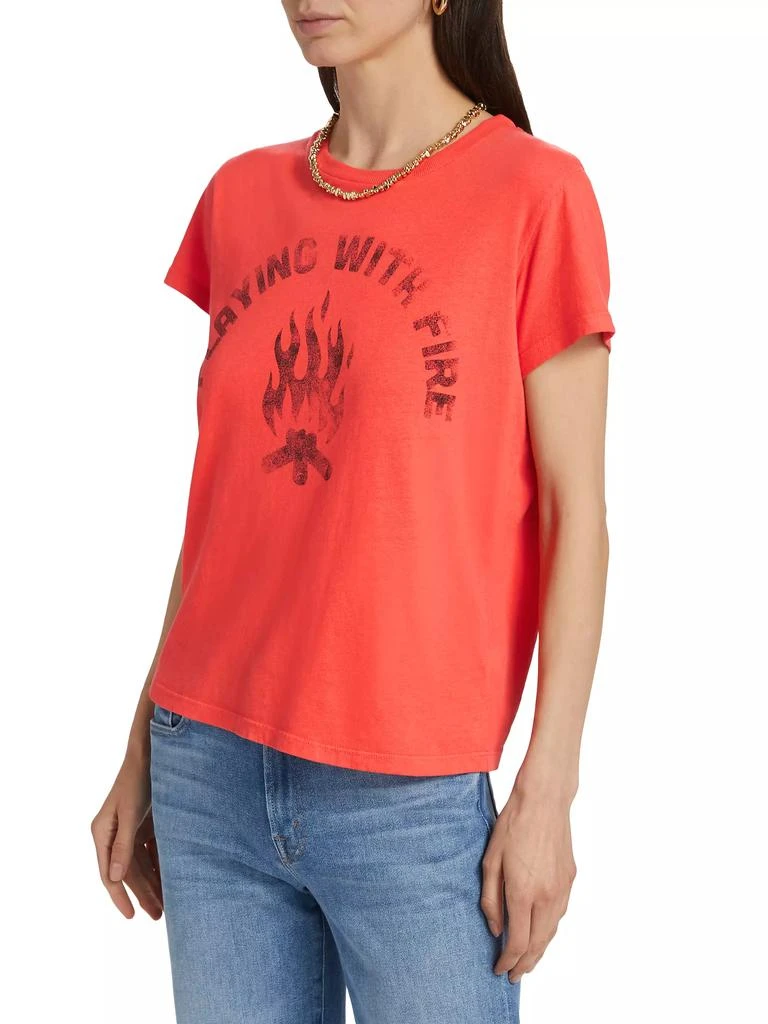 MOTHER The Boxy Goodie Goodie Graphic T-Shirt 4
