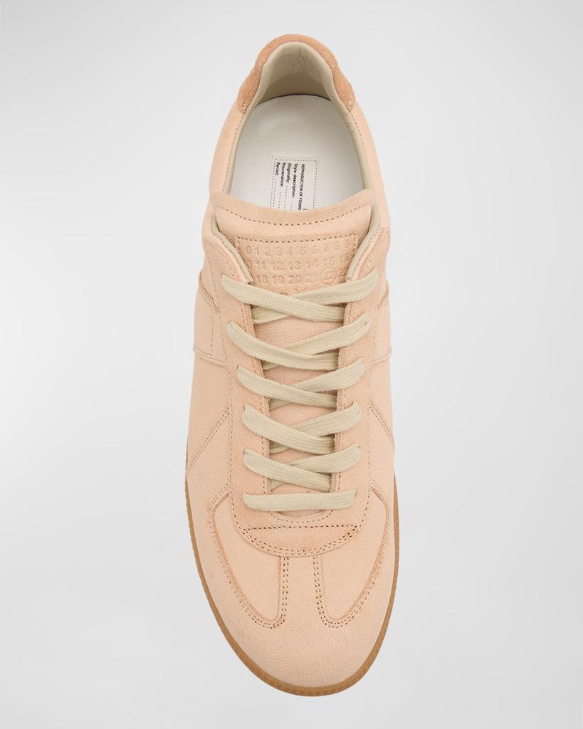 MAISON MARGIELA Men's Replica Leather Low-Top Sneakers