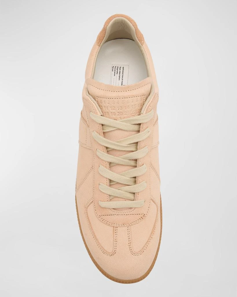 MAISON MARGIELA Men's Replica Leather Low-Top Sneakers 6