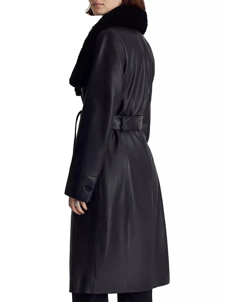 Dawn Levy Nina Leather Coat 4