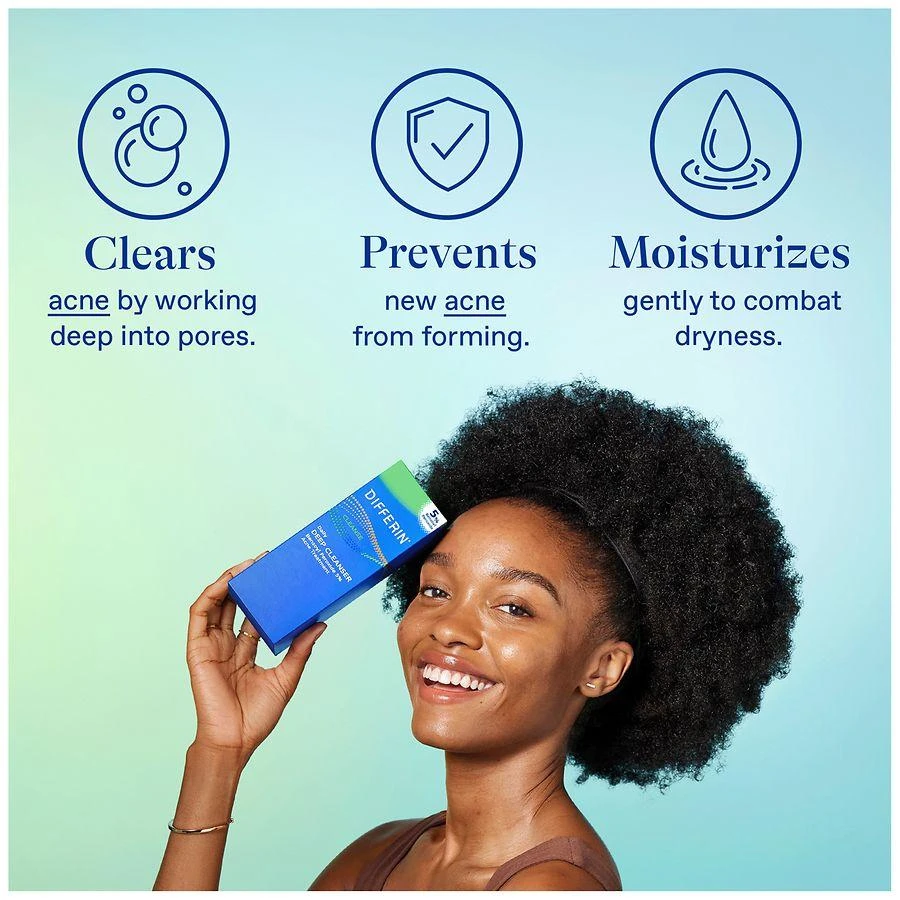 Differin 5% Benzoyl Peroxide Daily Deep Cleanser 6