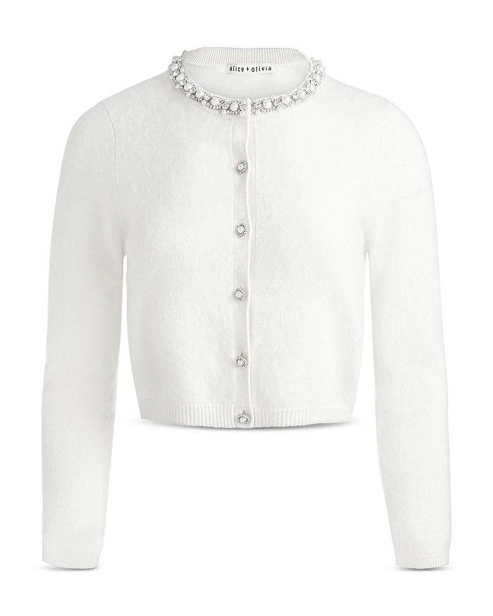 Alice + Olivia Dollie Cropped Cardigan 7