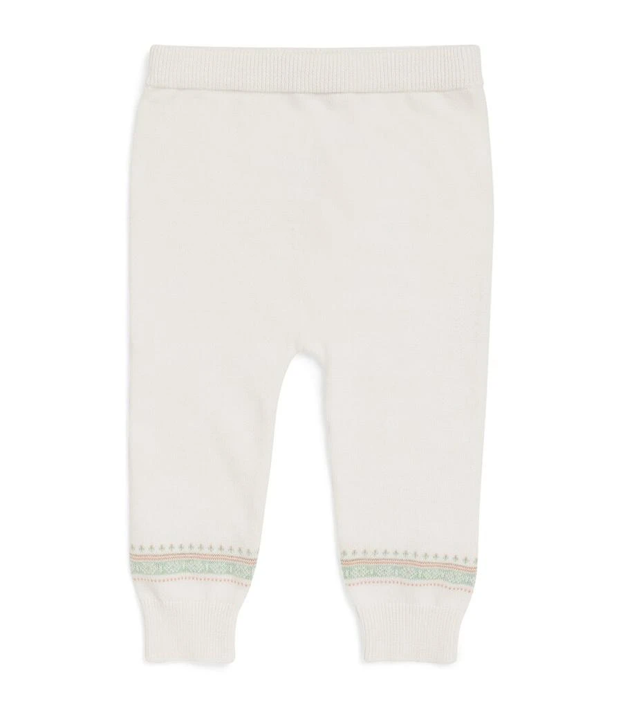 Harrods Organic Cotton Fair Isle Trousers (0-24 Months) 1