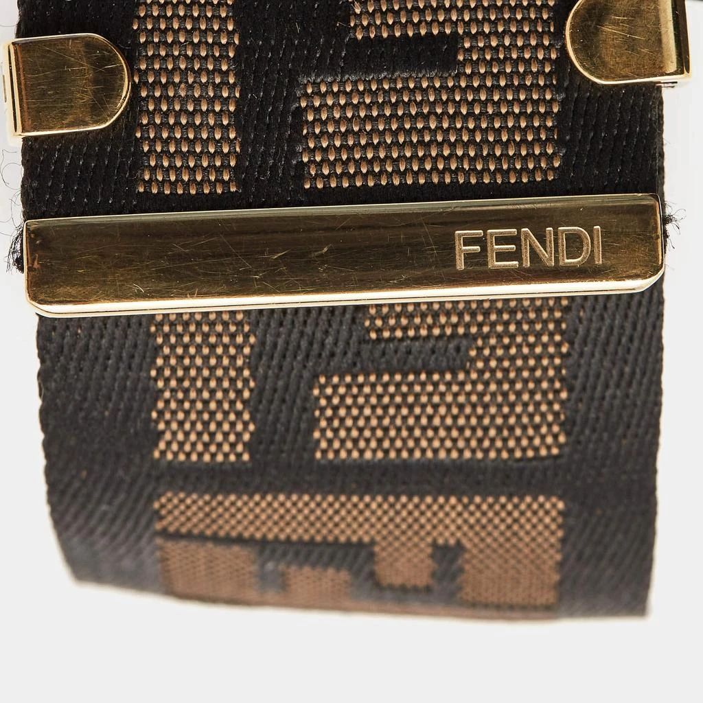 Fendi Fendi Black Gold Plated Stainless Steel Zip Code 1130G Women's Wristwatch 45.50 mm 6