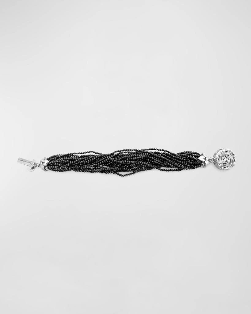Stephen Dweck Black Spinel Multi-Strand Bracelet 3