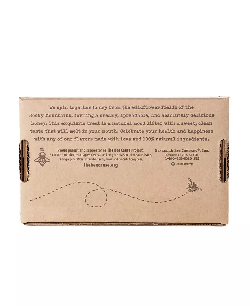 Savannah Bee Company Original and Lemon Whipped Honey Gift Set, 12oz 3