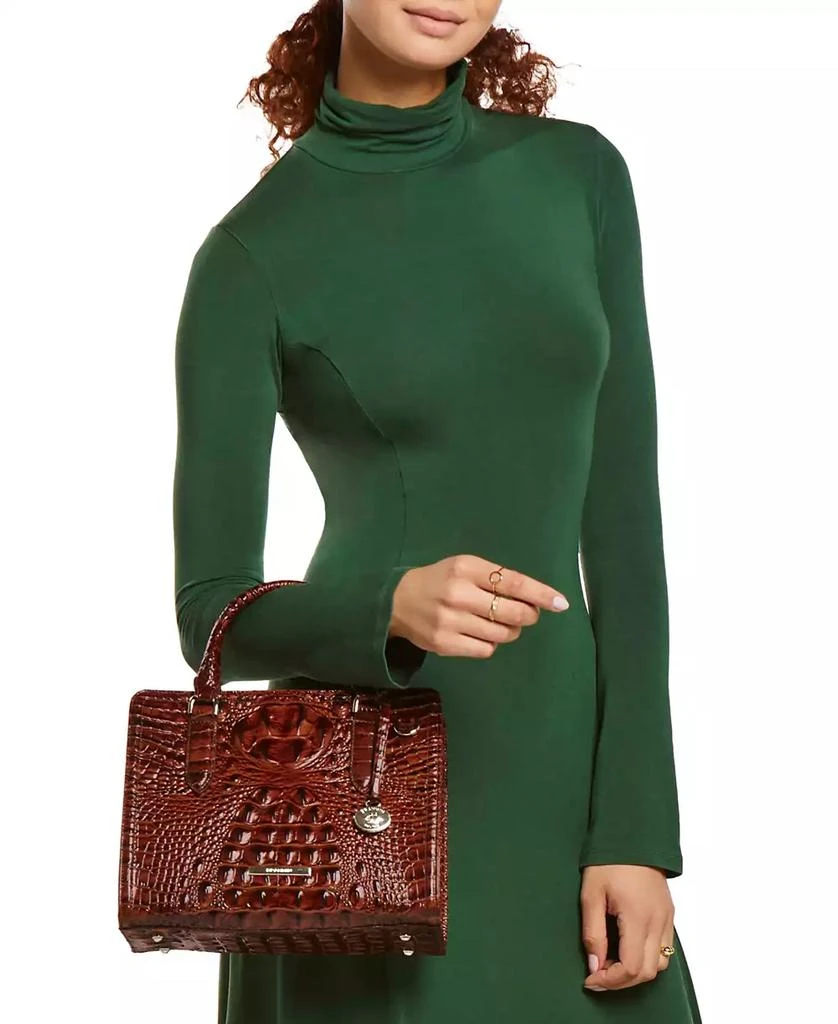 Brahmin Cami Small Leather Satchel Bag 6