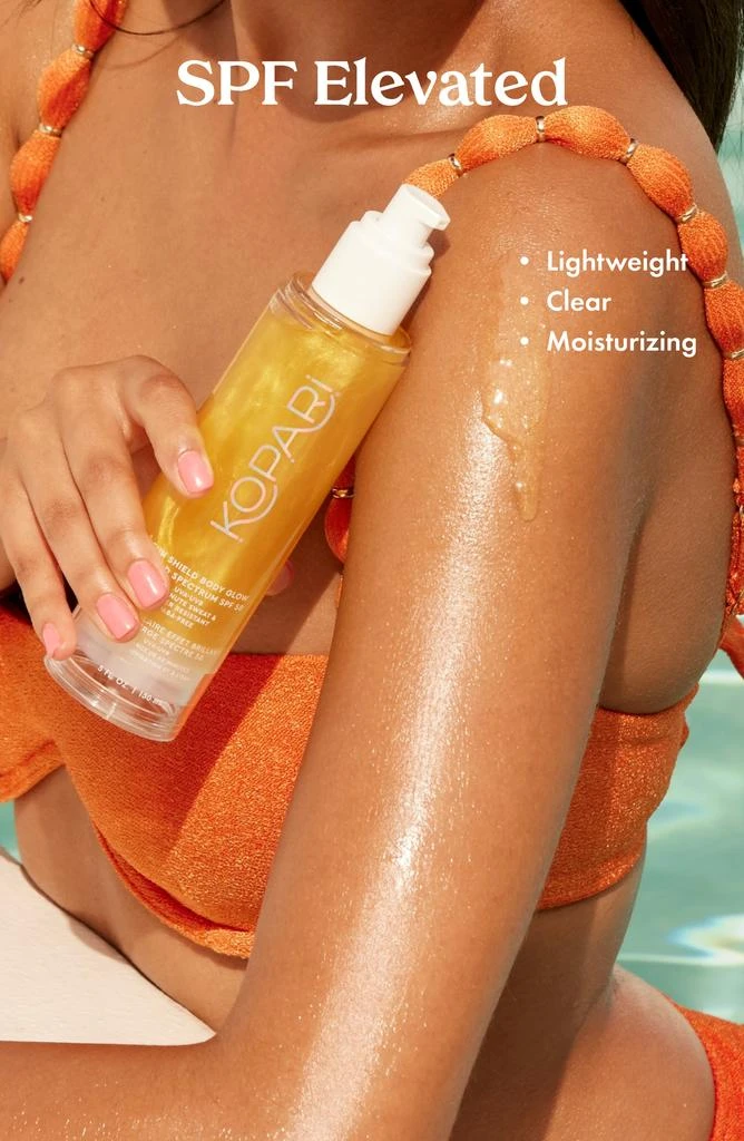 Kopari Sun Shield Body Glow Sunscreen SPF 50 4