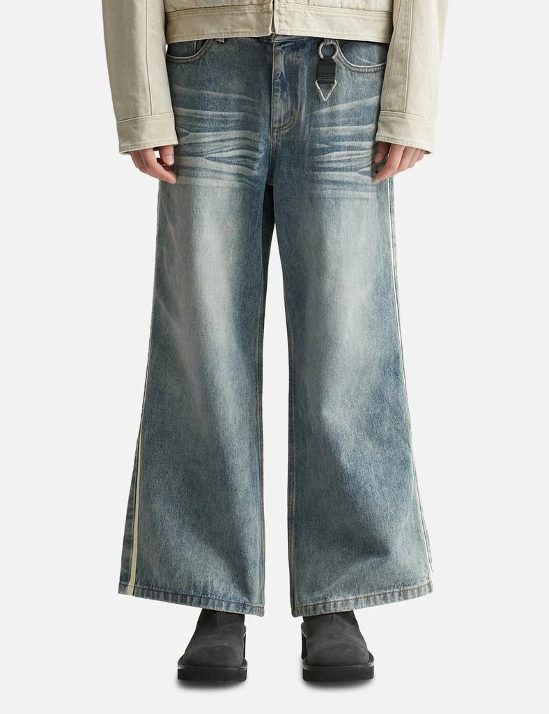 C2H4 “Profile” Volume Double Waist Jeans 3